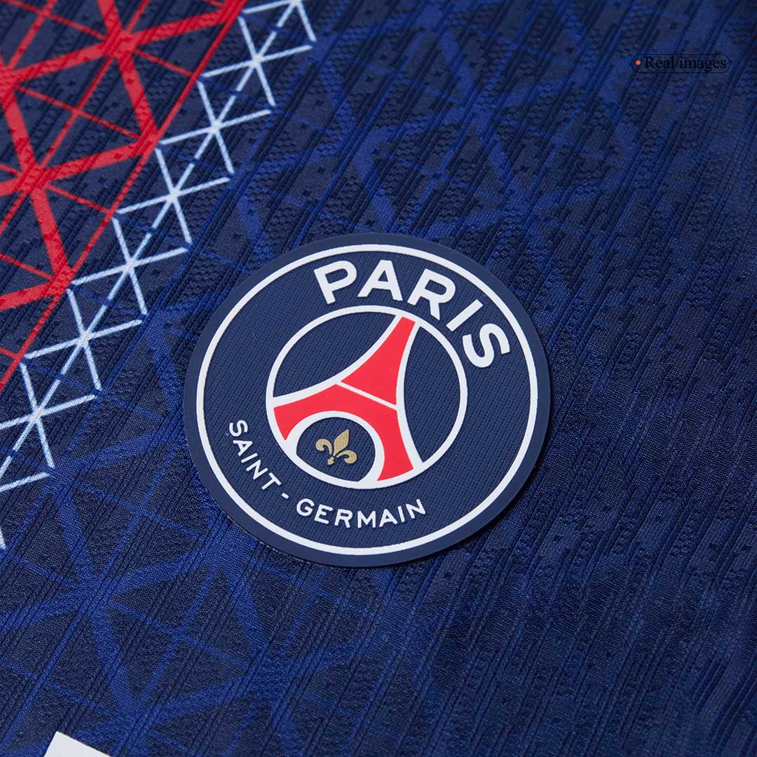 O.DEMBÉLÉ #10 PSG Tröja 2025/26 Hemma Autentisk