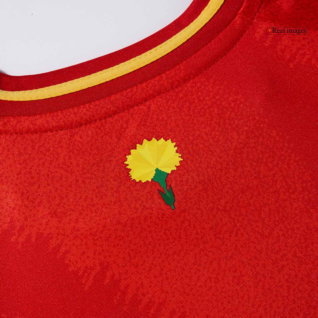 Spanien Hemma Fotbollströja Euro 2024
Fotbollssats Barn