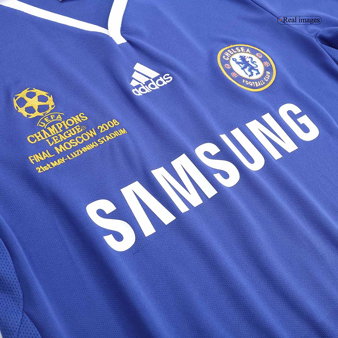 Retro Chelsea Hemma Fotbollströja 2008 - UCL Final