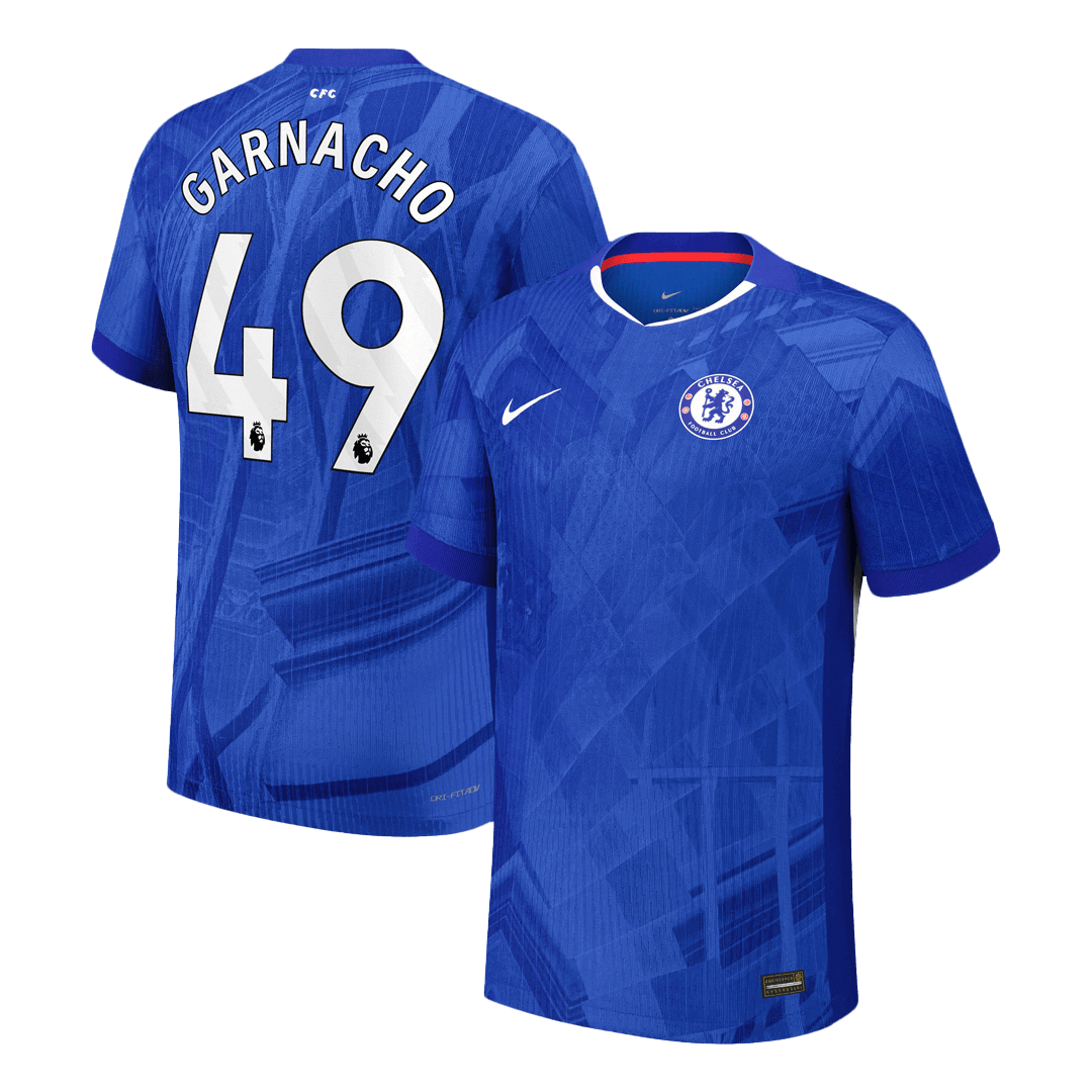 Chelsea Tröja GARNACHO #49 2025/26 Hemma Autentisk Blå
