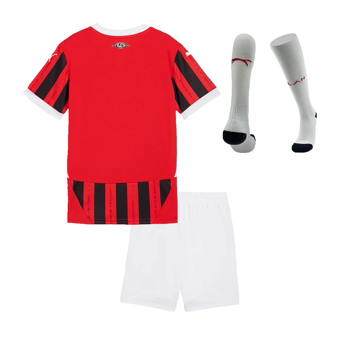 AC Milan Hemma Fotbollströja 2024/25 Fotbollssats Barn