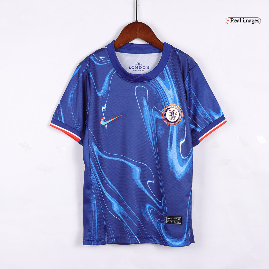 Chelsea Hemma Fotbollströja 2024/25 Fotbollssats Barn