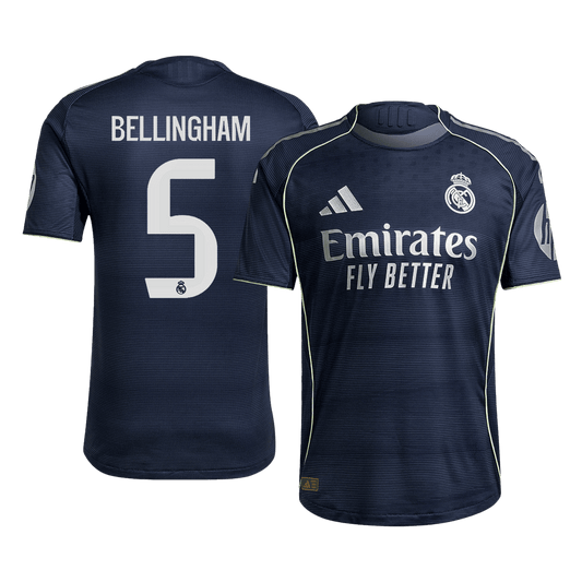 BELLINGHAM #5 Real Madrid Tröja 2025/26 Borta Autentisk-1