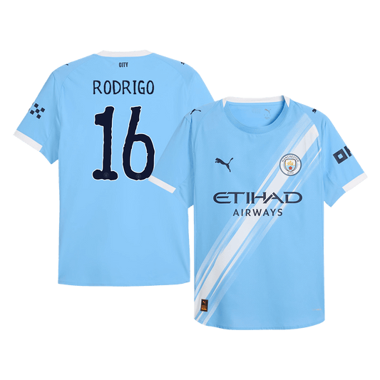 RODRIGO #16 Manchester City Hemma Tröja 2025/26 Autentisk - Club World Cup-1