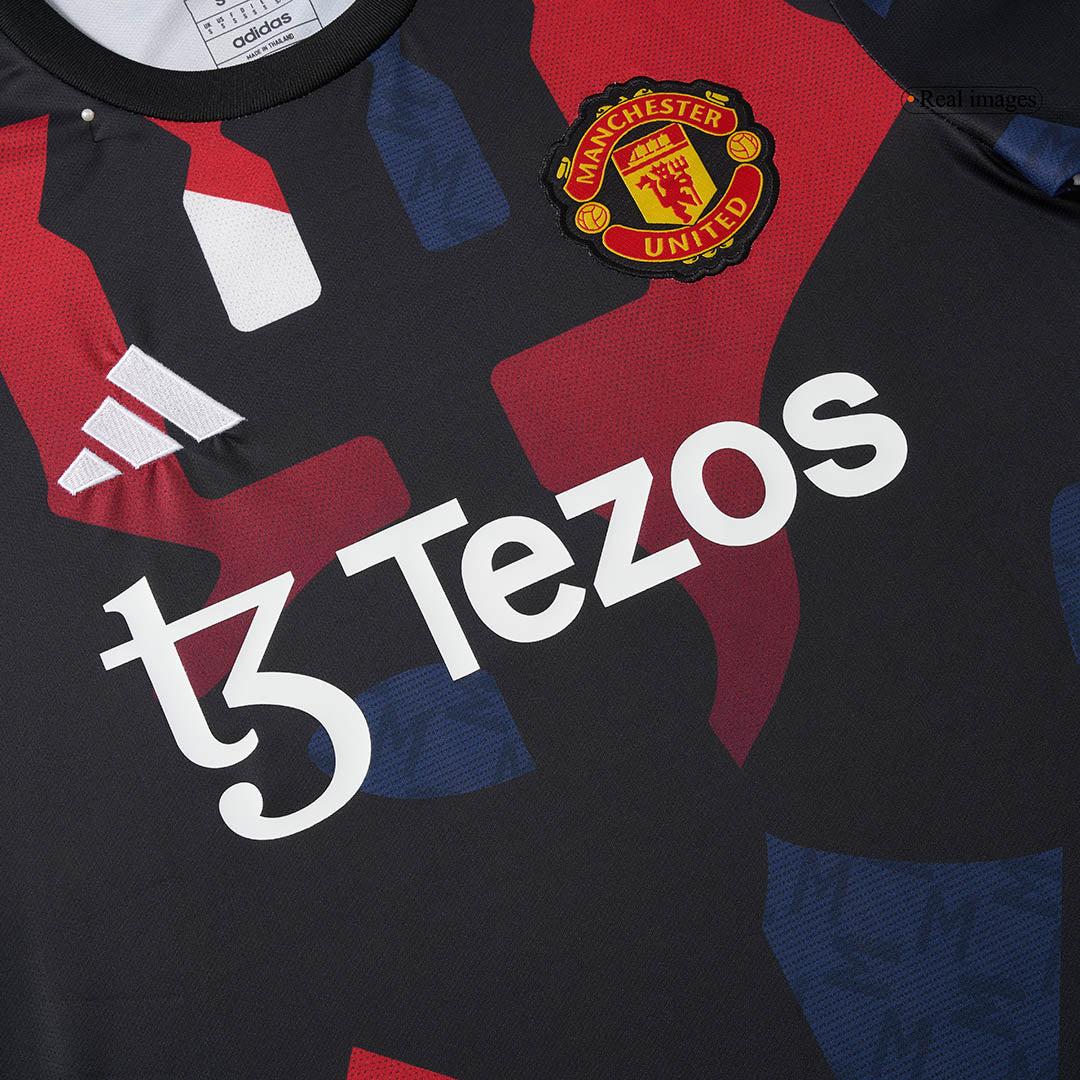 Manchester United Före match Fotbollströja 2024/25
