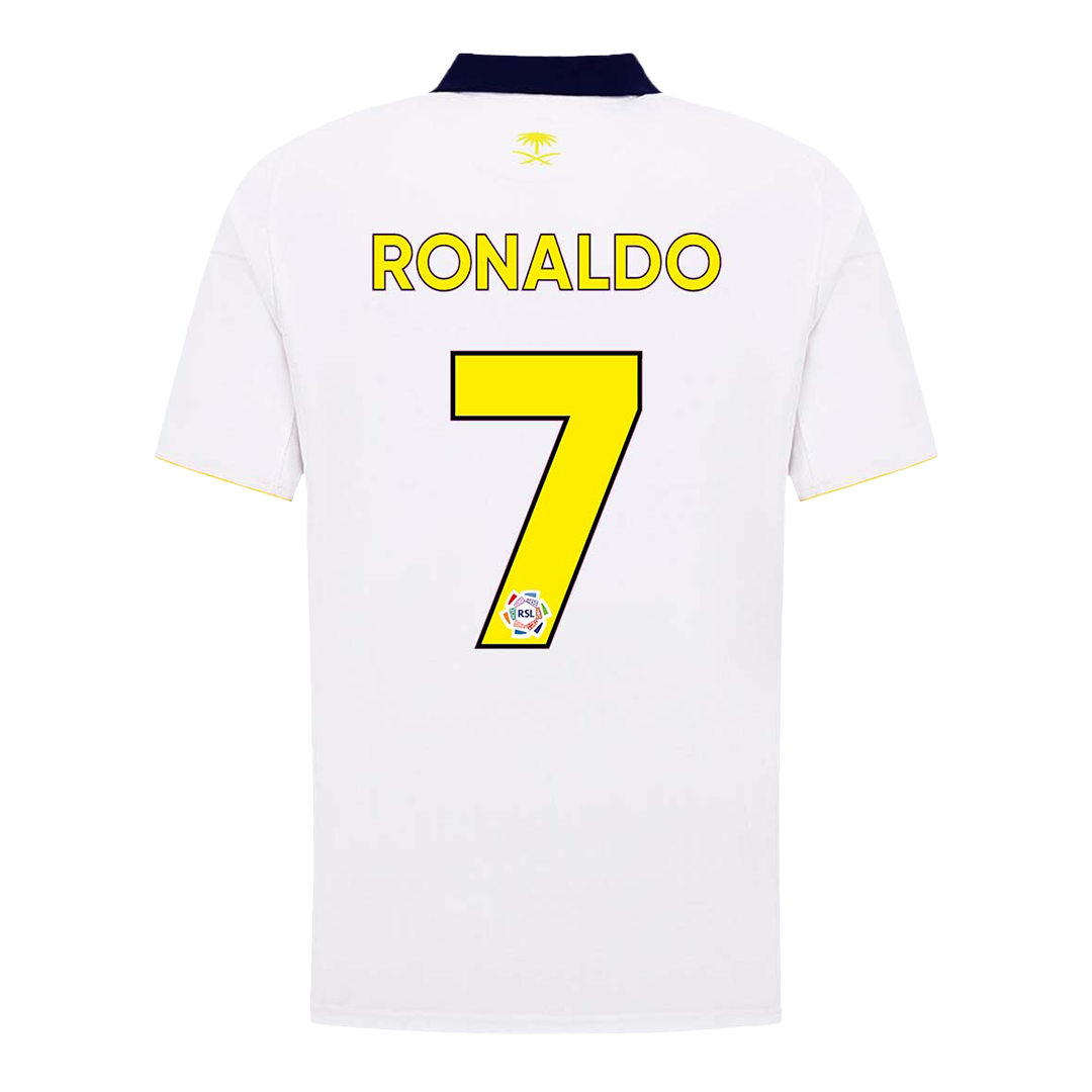 Al Nassr Tröja RONALDO #7 2025/26 Tredje Vit