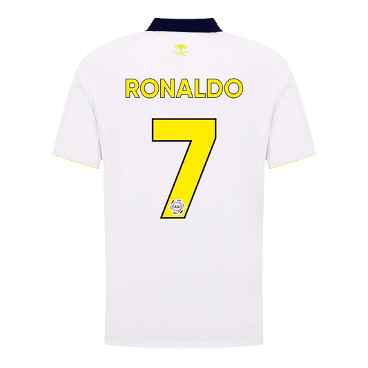 Al Nassr Tröja RONALDO #7 2025/26 Tredje Vit