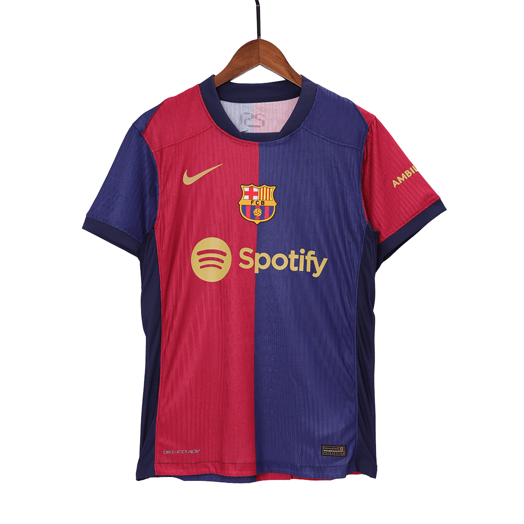 Barcelona Hemma Fotbollströja 2024/25 Autentisk