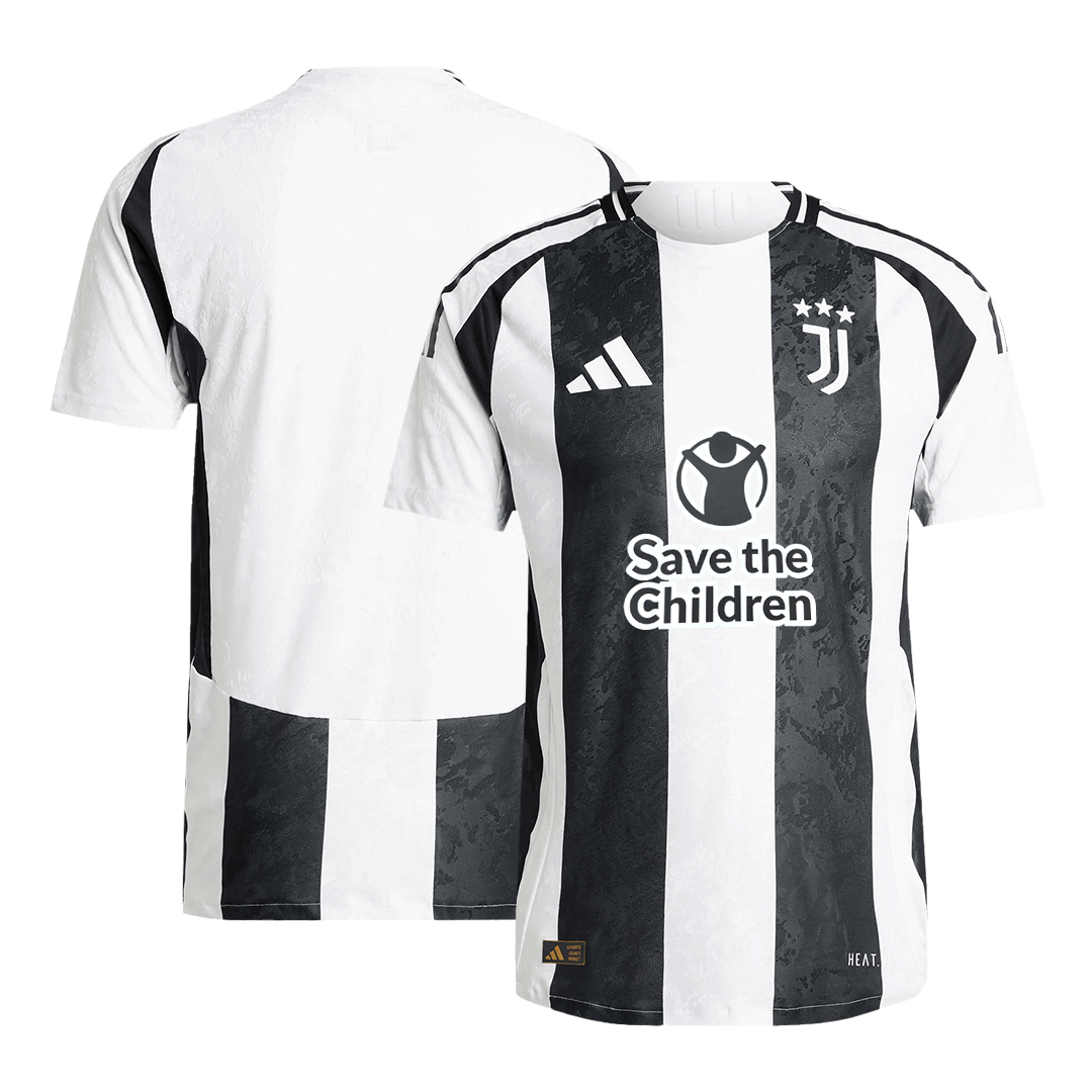 Juventus Hemma Fotbollströja 2024/25 Autentisk
