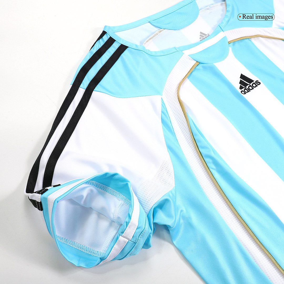 Argentina Hemma Fotbollströjor 2006 Retro
