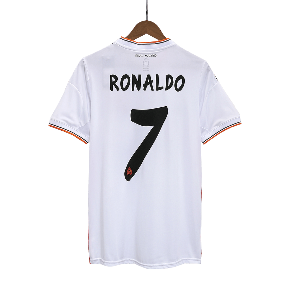 Retro Real Madrid Hemma Fotbollströja RONALDO #7 2013/14