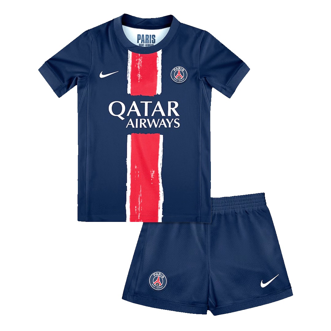 PSG Hemma Fotbollströja 2024/25 Fotbollssats Barn
