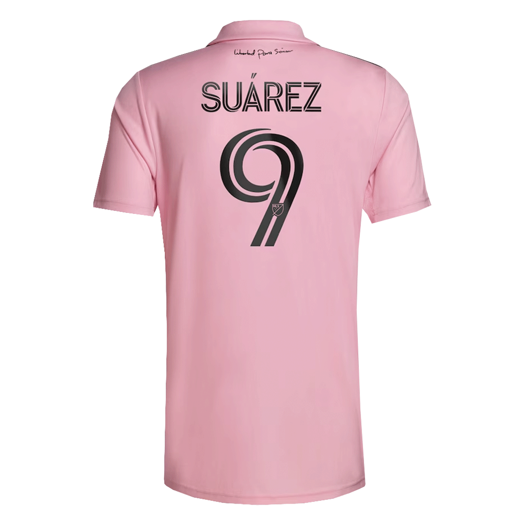 Inter Miami CF Hemma Fotbollströja SUÁREZ #9 2022