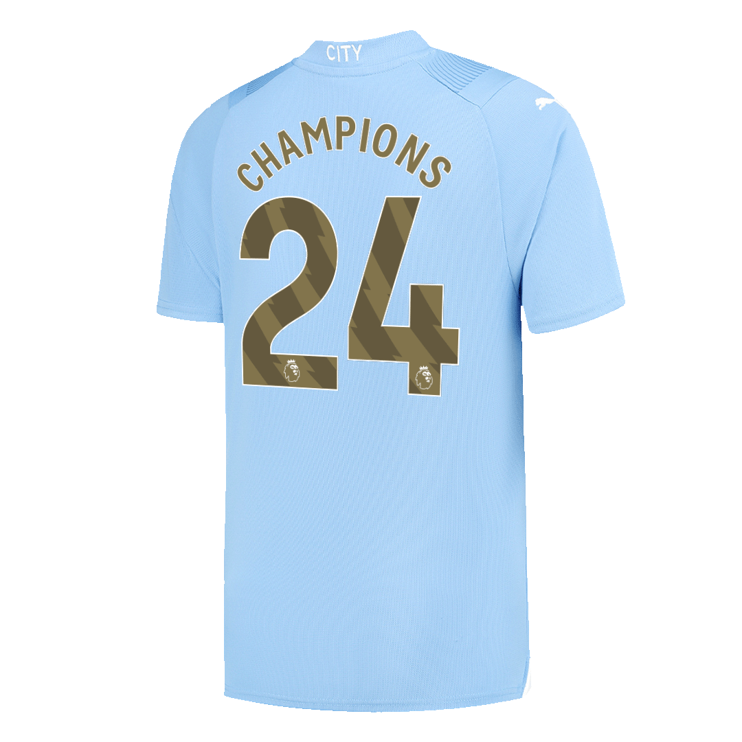 Manchester City Hemma Fotbollströja CHAMPIONS #24 2023/24