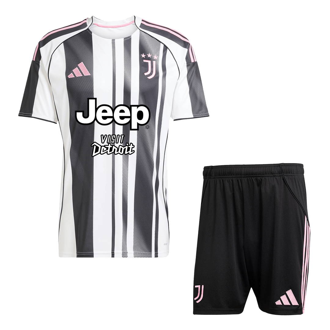Juventus Hemma Tröja 2025/26 Fotbollssats