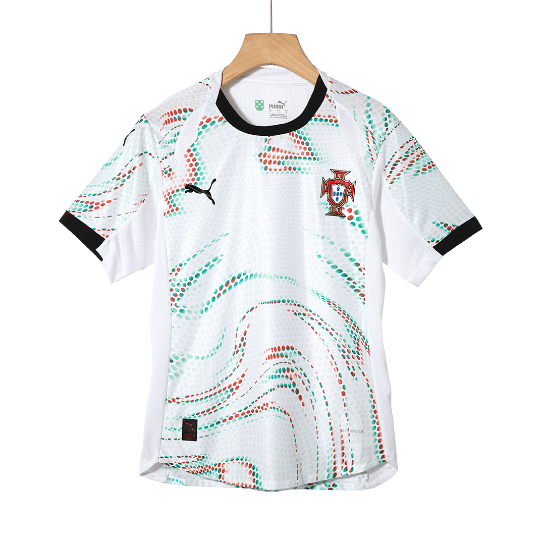 Portugal Borta Fotbollströjor 2025 Autentisk