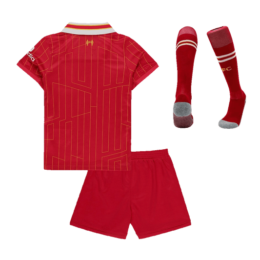 Liverpool Hemma Fotbollströja 2024/25 Fotbollssats Barn-1