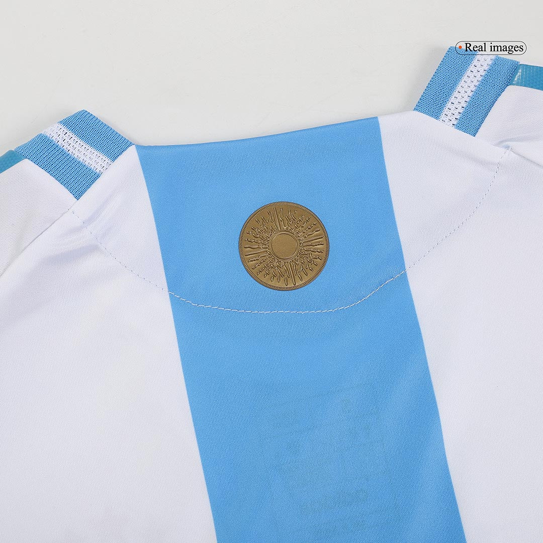 Argentina Hemma Fotbollströjor 2024 Autentisk