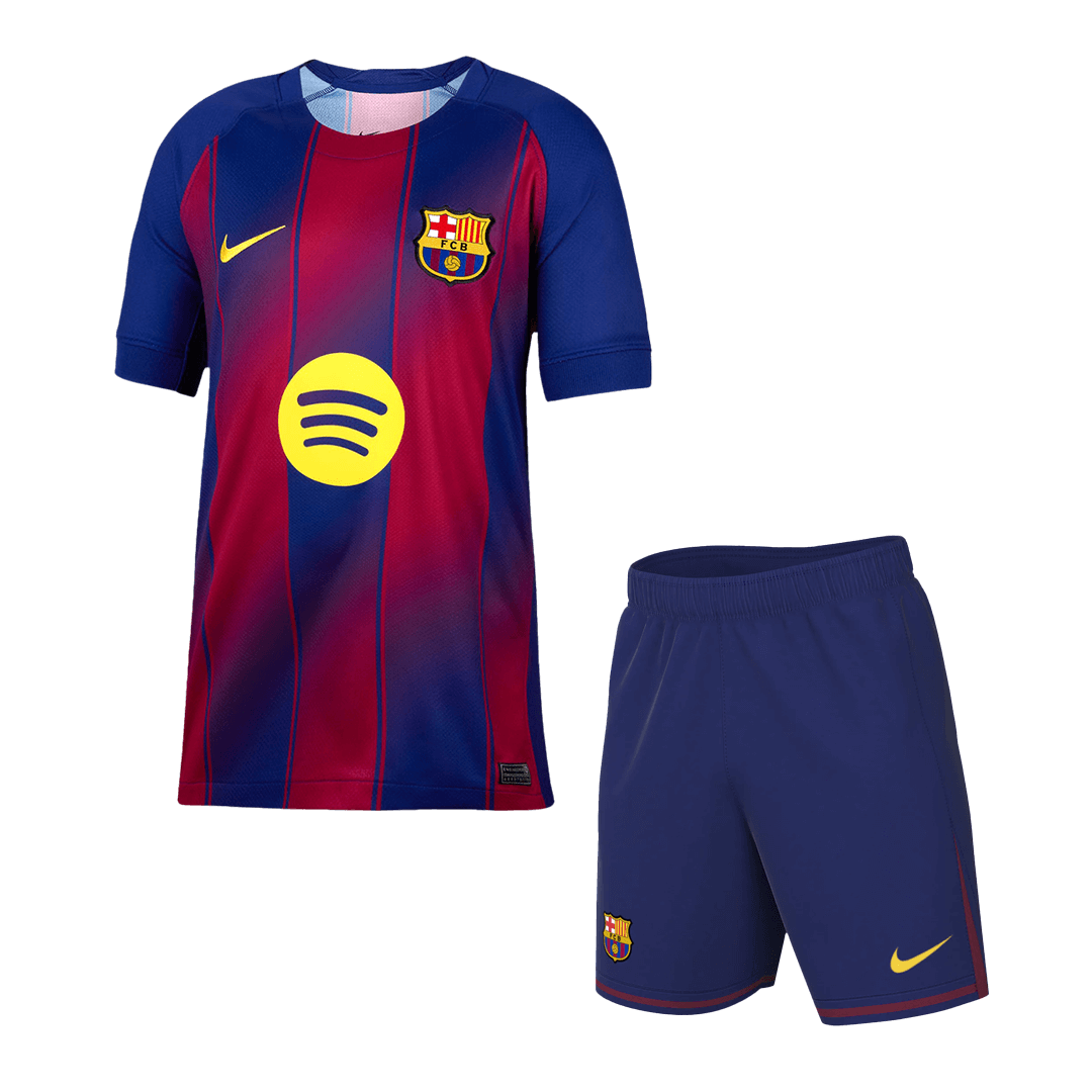 Barcelona Tröja 2025/26 Hemmaställ Röd/Blå