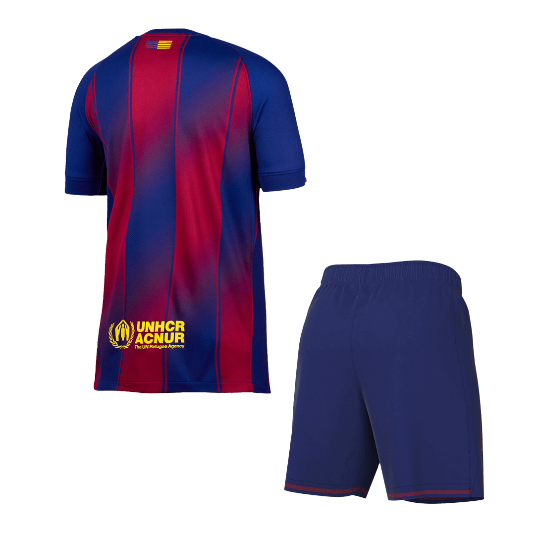 Barcelona Tröja 2025/26 Hemmaställ Röd/Blå