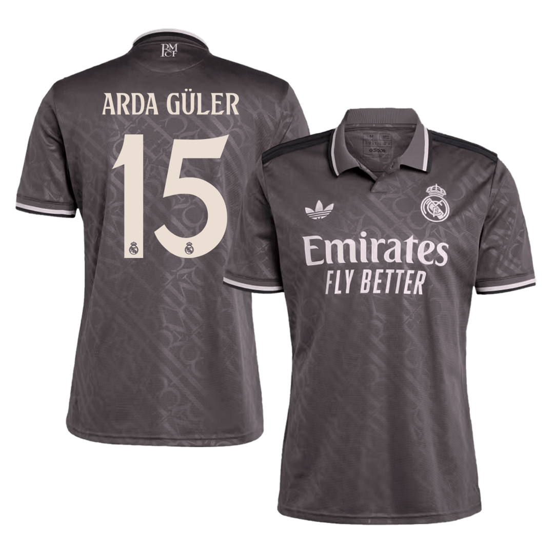 Real Madrid Tredjeställ Fotbollströja ARDA GÜLER #15 2024/25 Premium