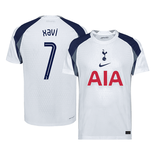 Tottenham Hotspur Tröja XAVI #7 2025/26 Hemma Vit - UCL-1