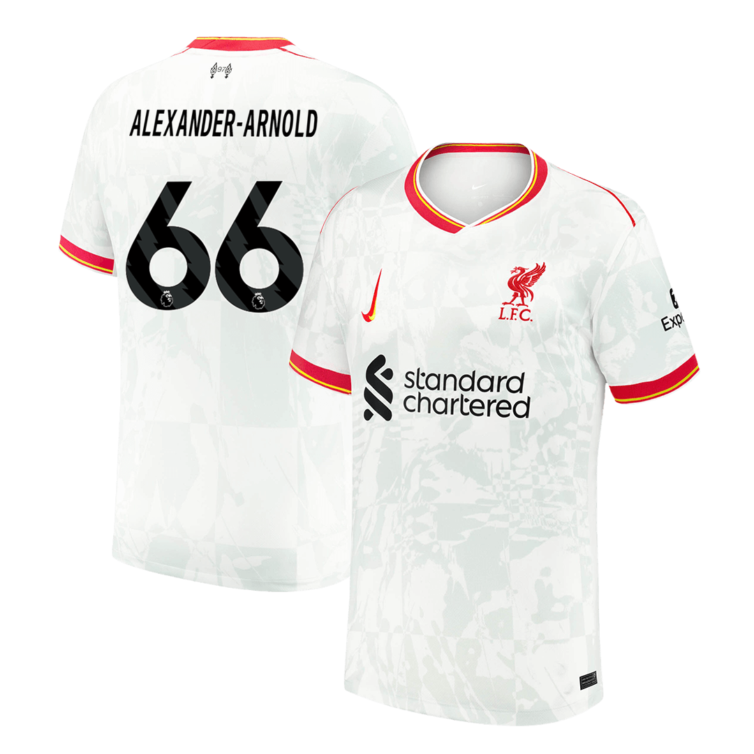 Liverpool Tredjeställ Fotbollströja ALEXANDER-ARNOLD #66 2024/25