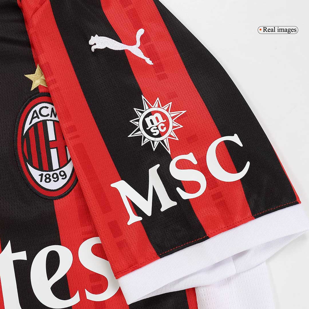 AC Milan Hemma Fotbollströja GIMENEZ #7 2024/25