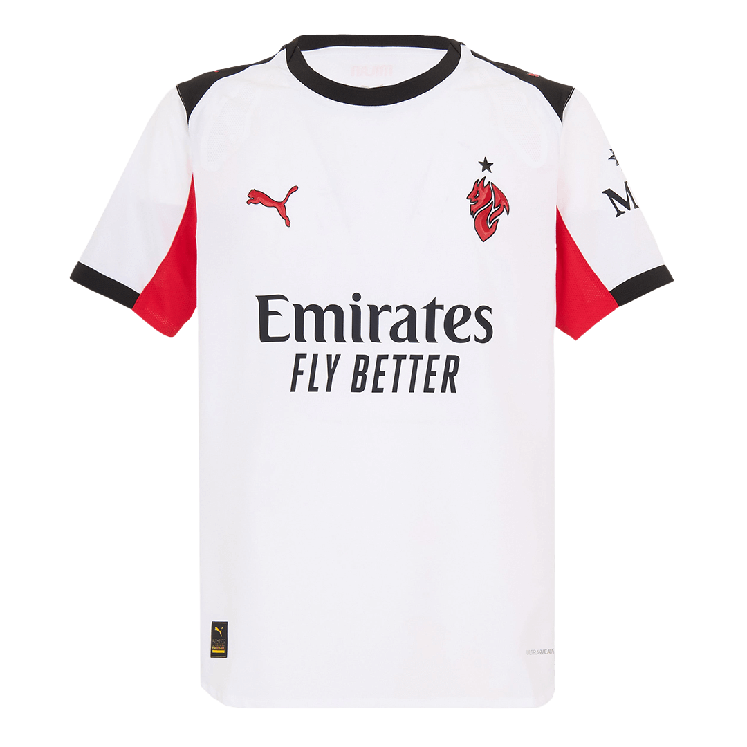 AC Milan Tröja FOFANA #19 2025/26 Borta Autentisk Vit