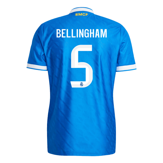 BELLINGHAM #5 Real Madrid Tröja 2025/26 Tredje Autentisk
