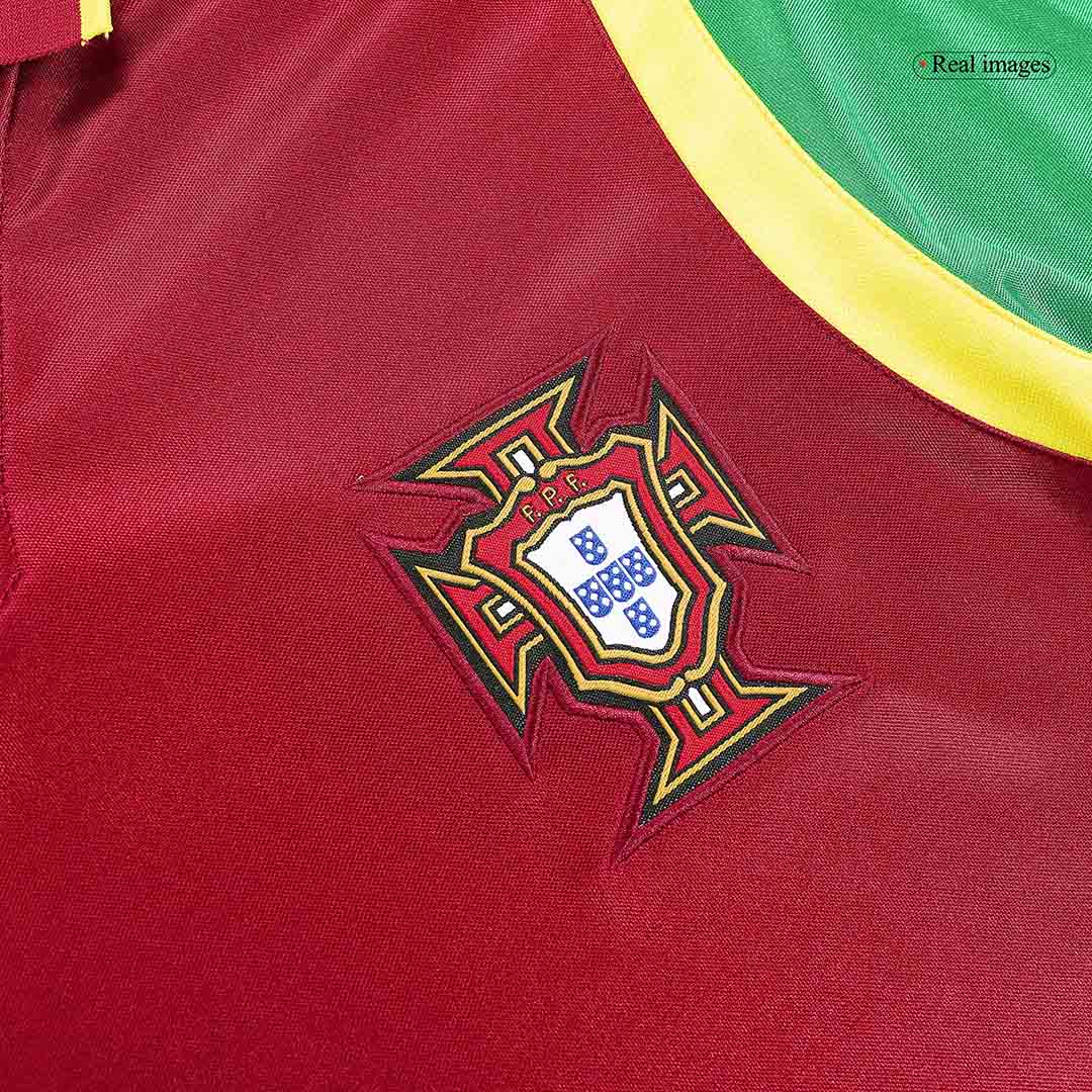 Portugal Hemma Fotbollströjor 1999 Retro