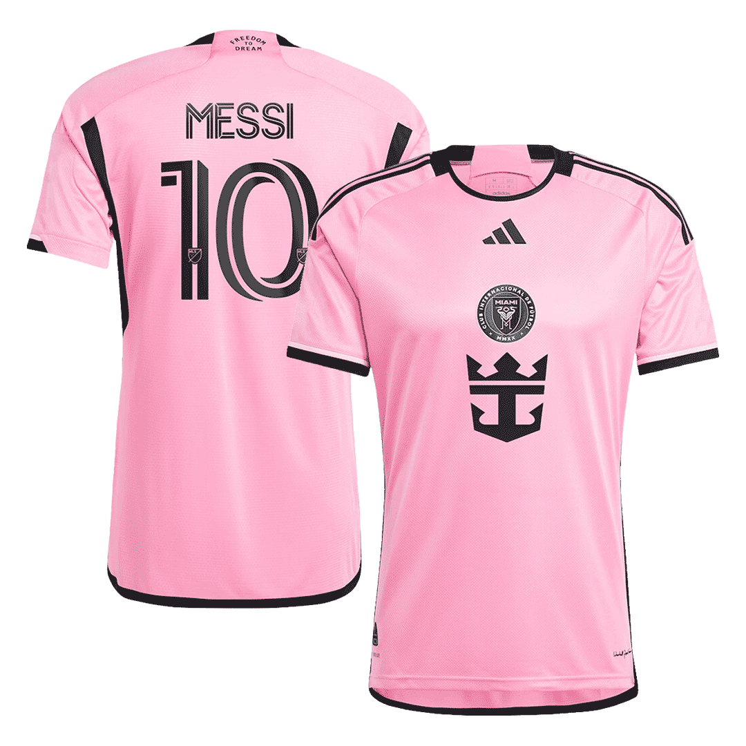 Inter Miami CF Hemma Fotbollströja MESSI #10 2024 Autentisk