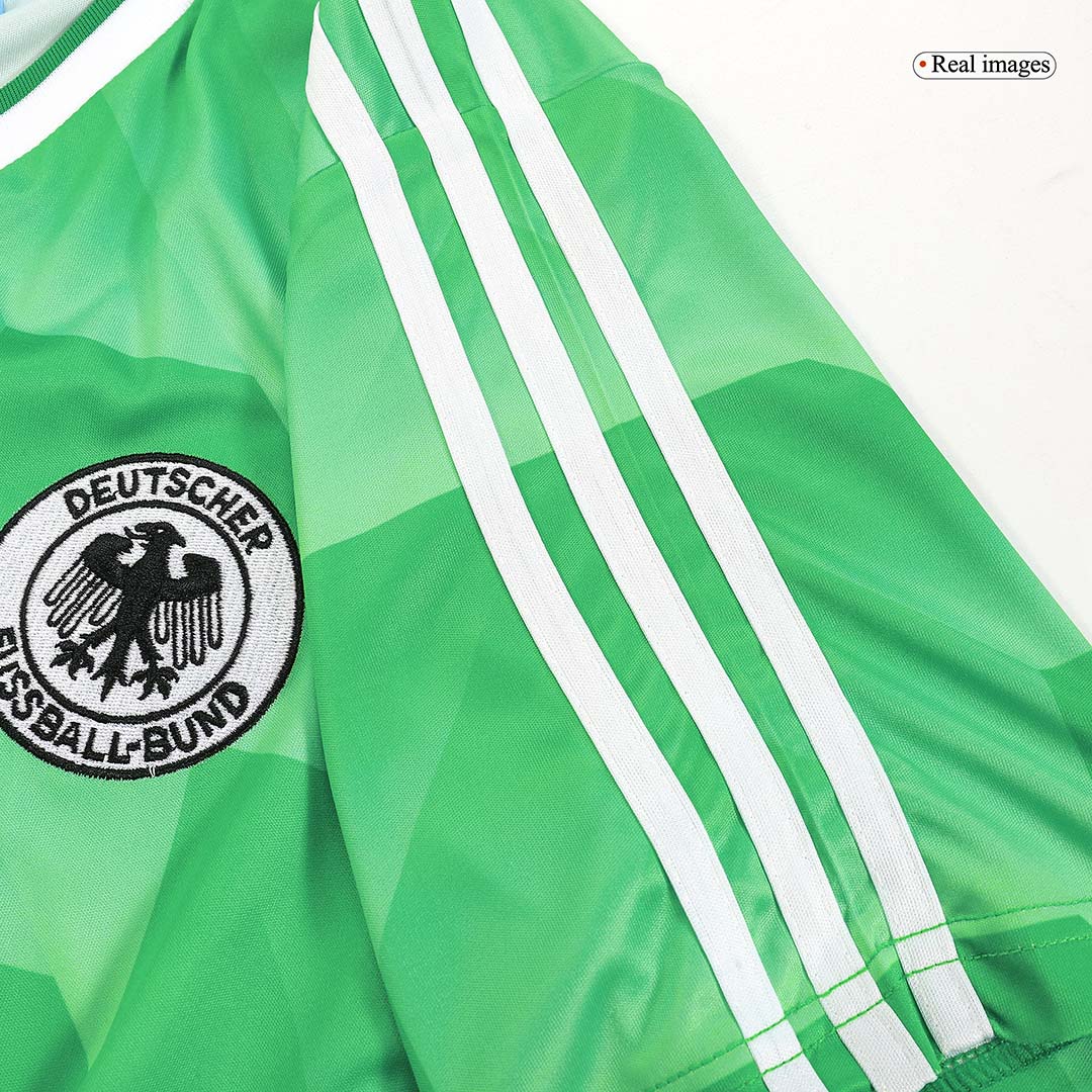 Tyska landslaget Borta Fotbollströjor 1988/90 Retro