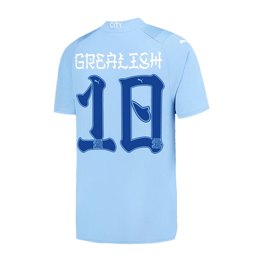 Manchester City Hemma Fotbollströja GREALISH #10 2023/24-1