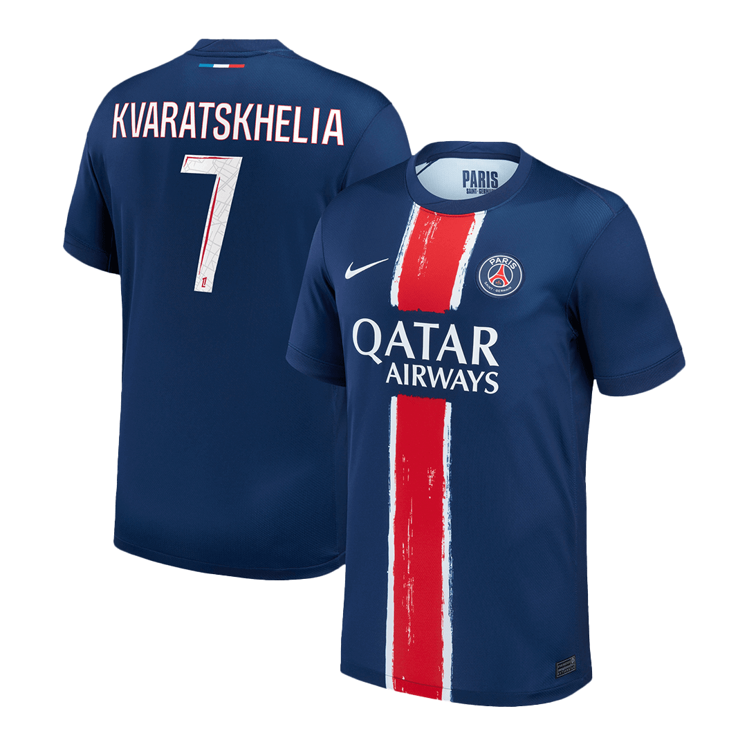 PSG Hemma Fotbollströja KVARATSKHELIA #7 2024/25