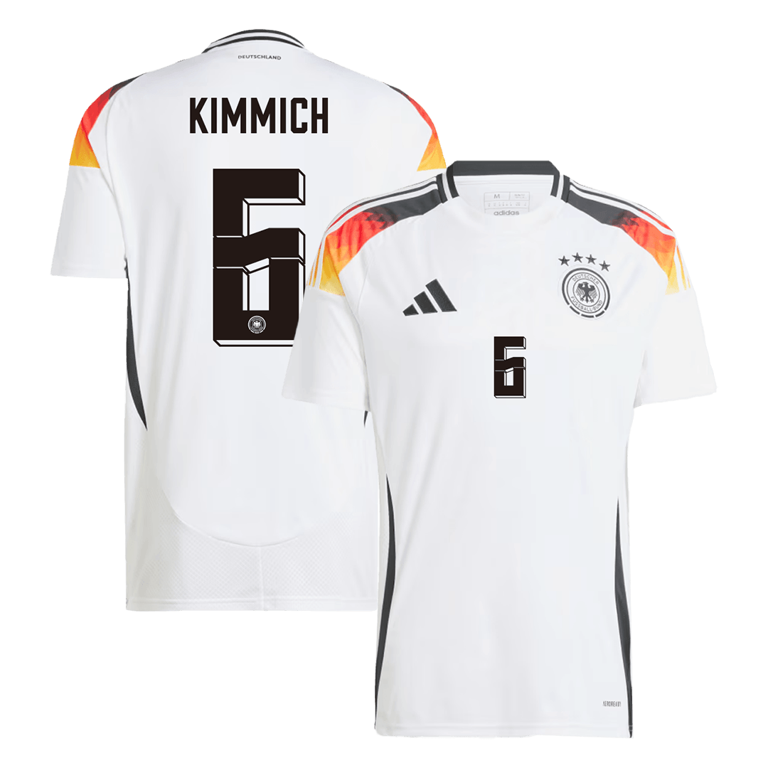 KIMMICH #6 Tyska landslaget Hemma Fotbollströjor 2024