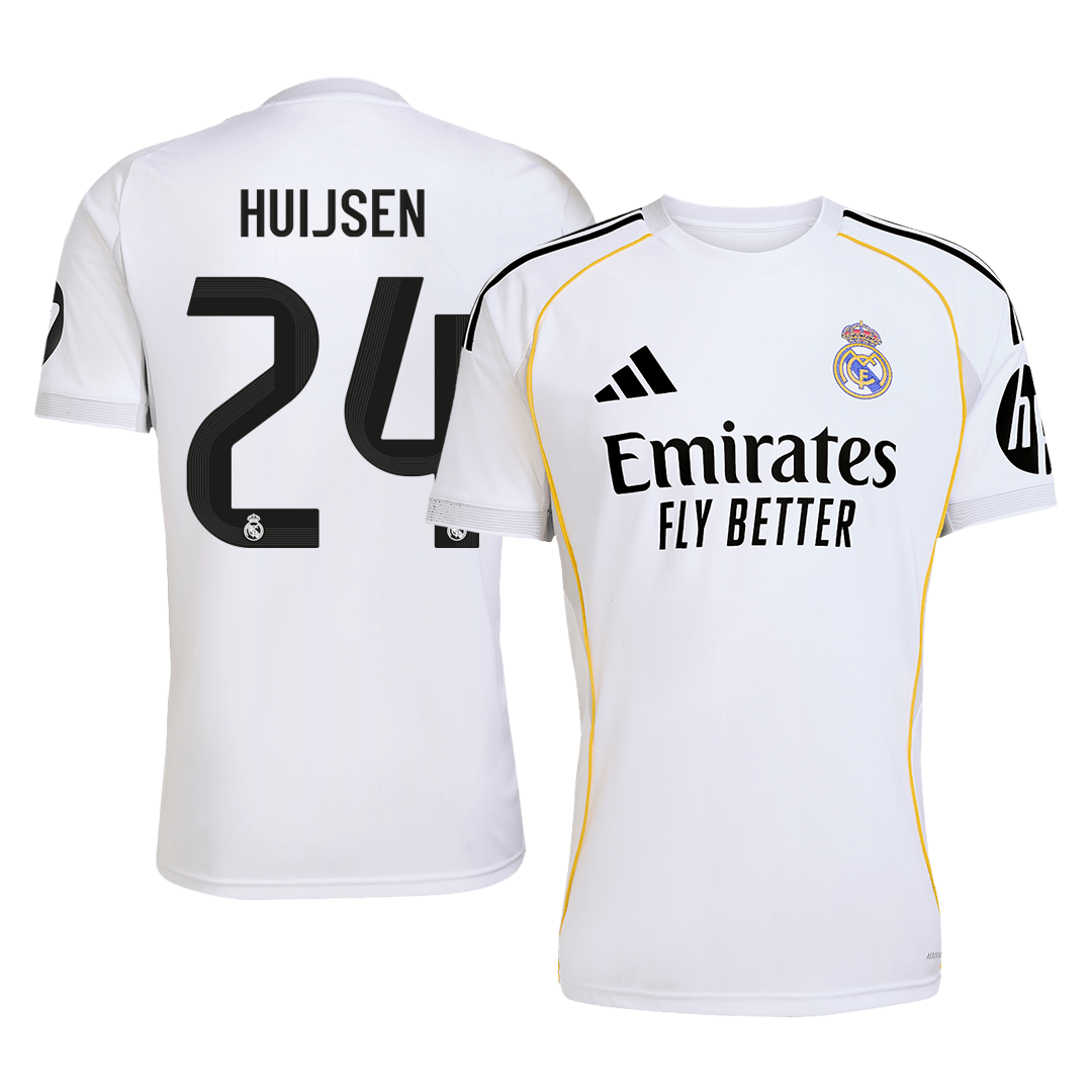 HUIJSEN #24 Real Madrid Tröja 2025/26 Hemma