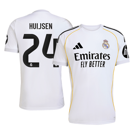 HUIJSEN #24 Real Madrid Tröja 2025/26 Hemma-1