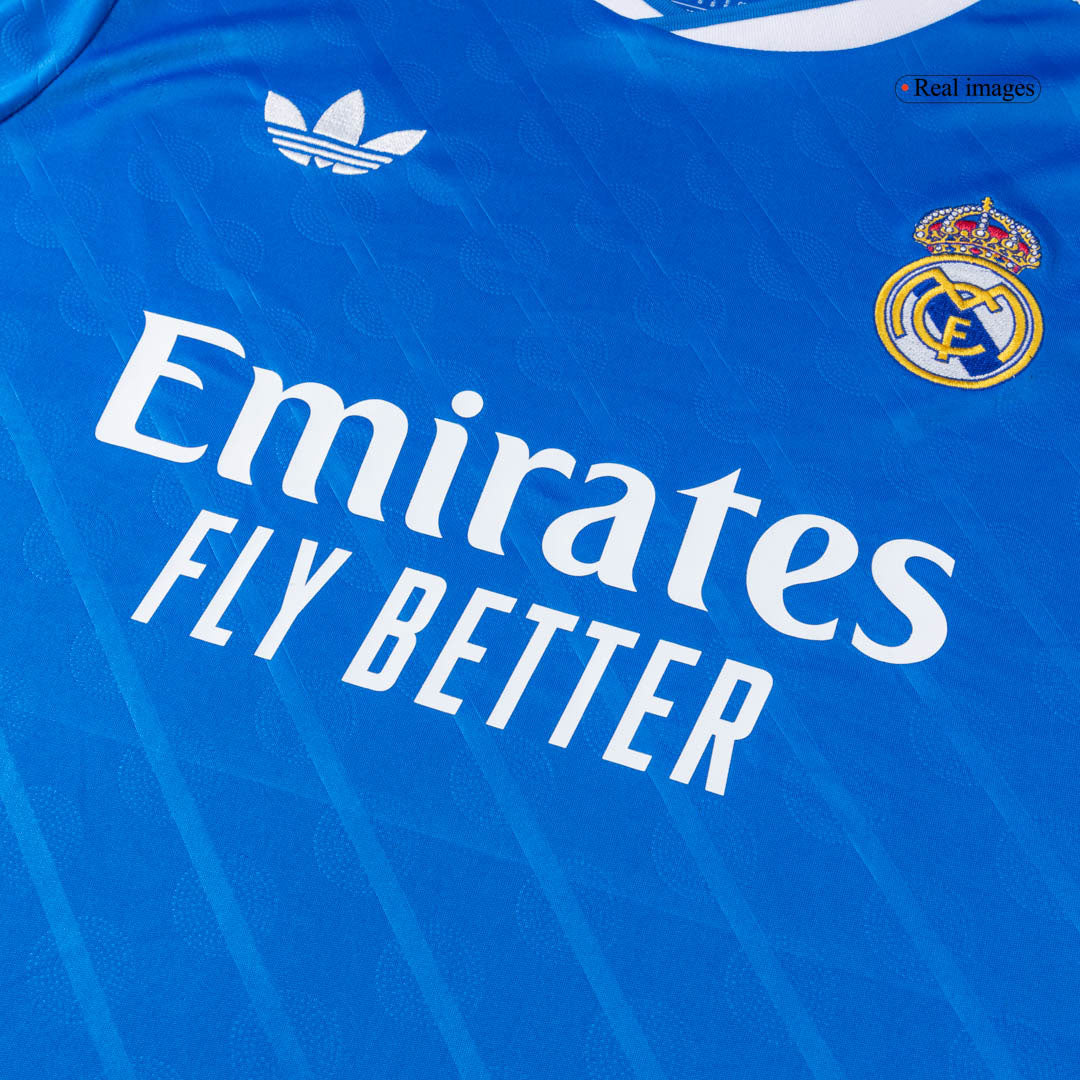 Real Madrid Tröja CAMAVINGA #6 2025/26 Tredje Blå