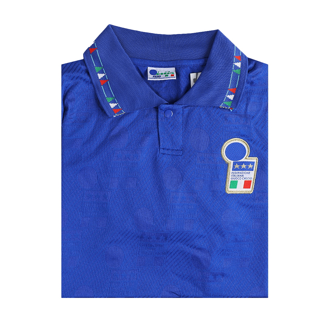Italien Hemma Fotbollströjor 1994 Retro