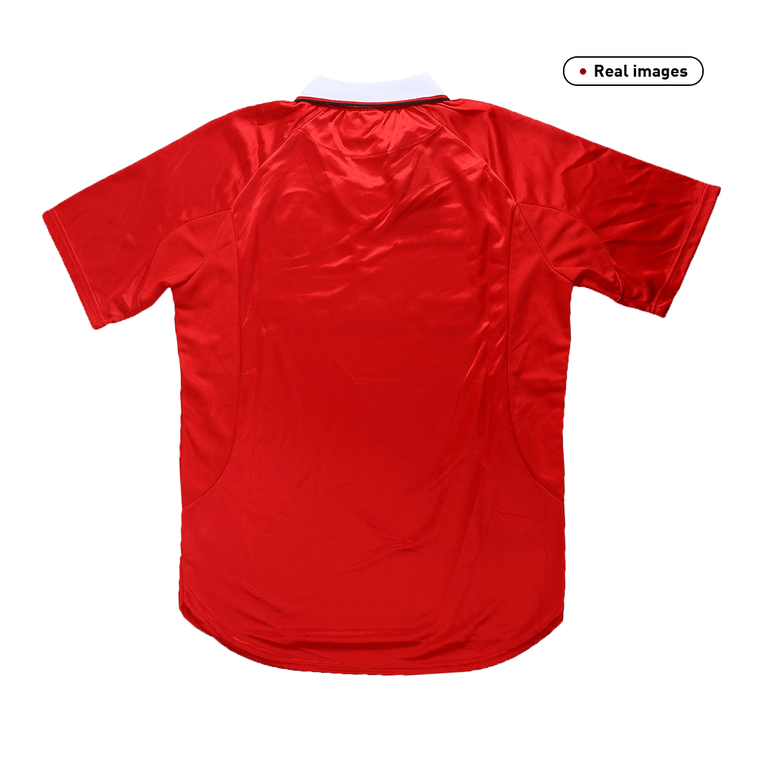 Retro Manchester United Hemma Fotbollströja 1999/00