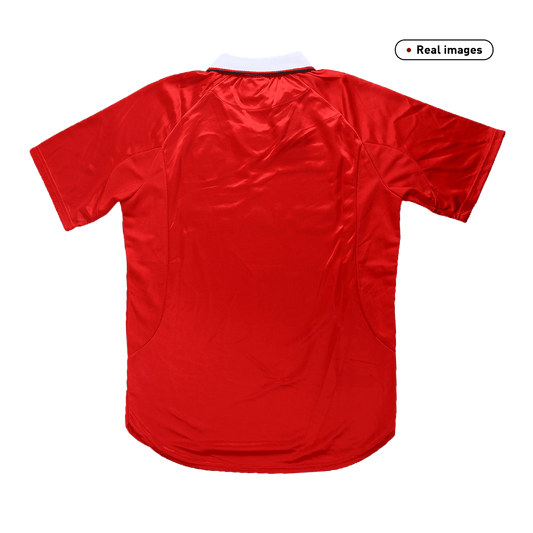Retro Manchester United Hemma Fotbollströja 1999/00-1