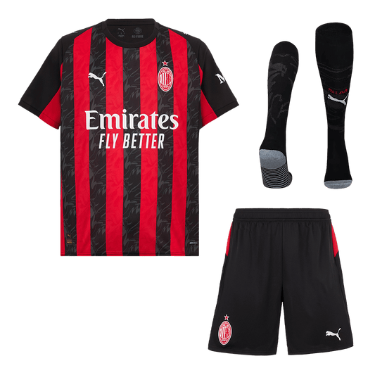 AC Milan Tröja Hemmaställ 2025/26 Röd & Svart Premium