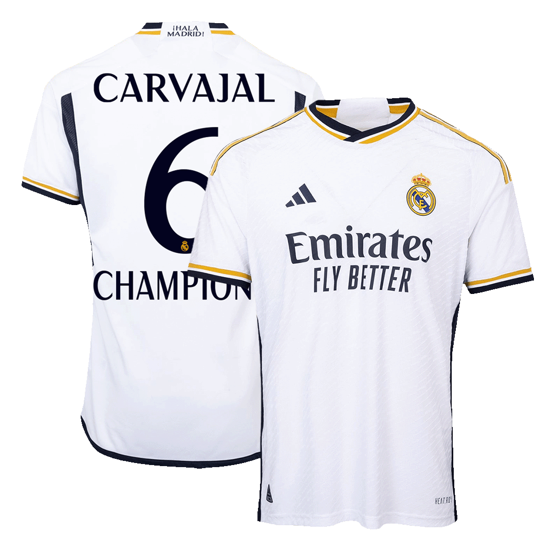 Real Madrid Hemma Fotbollströja CARVAJAL #6 2023/24 Autentisk