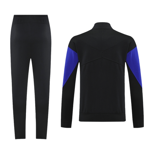 Barcelona Hemma Träningsset (Jacka+Byxor) 2025/26 Black&Purple-1