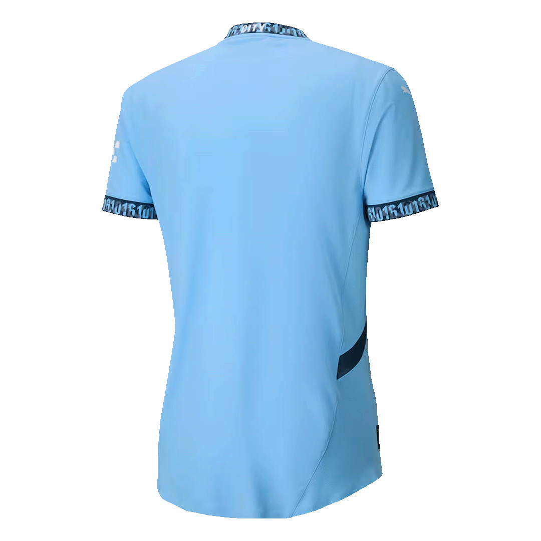 Manchester City Hemma Fotbollströja 2024/25 Autentisk