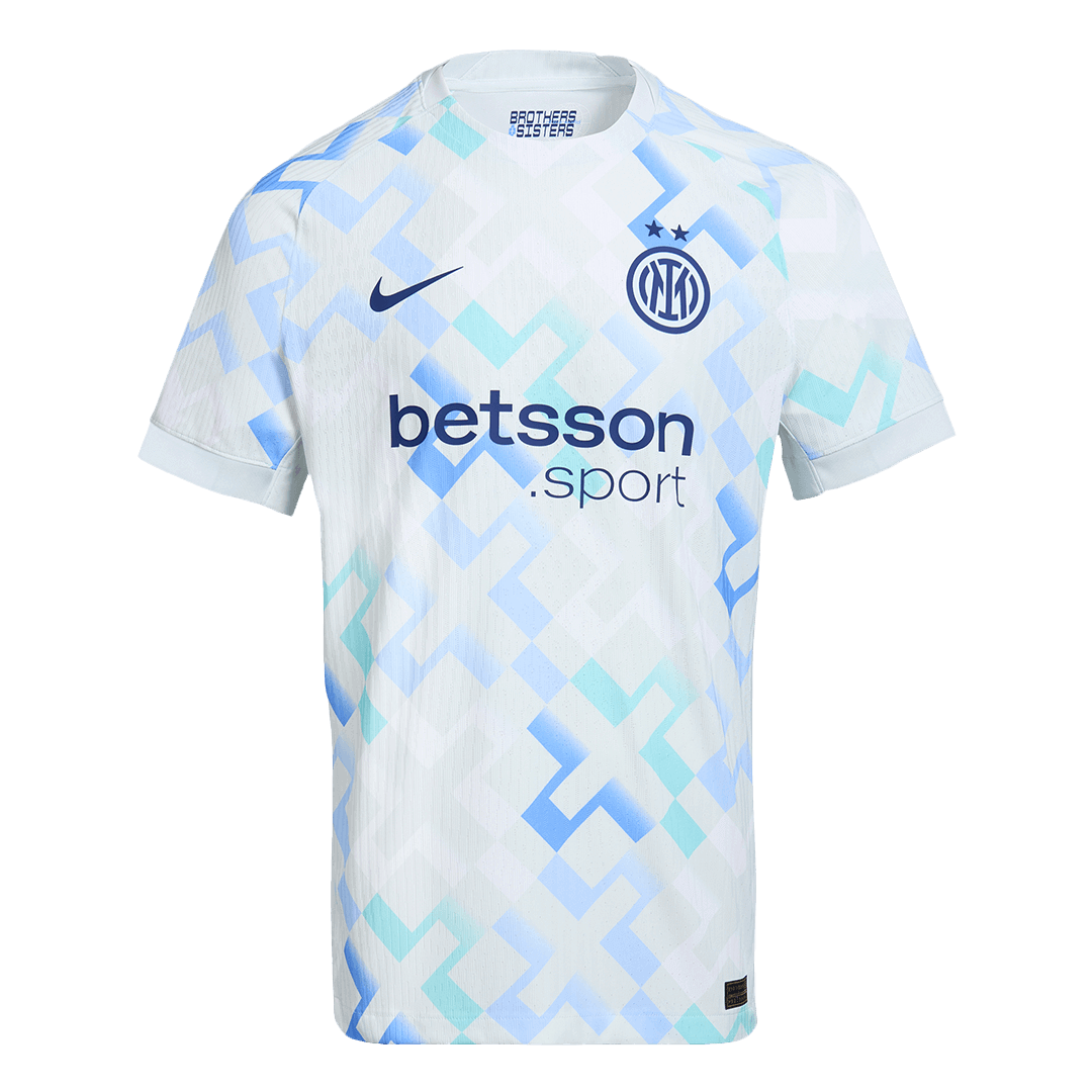 Inter Milan Tröja 2025/26 Borta Autentisk Blå