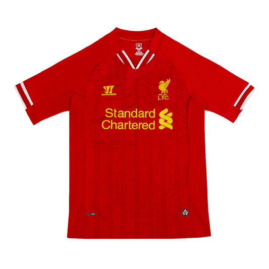 Retro Liverpool Hemma Fotbollströja SUÁREZ #7 2013/14-1