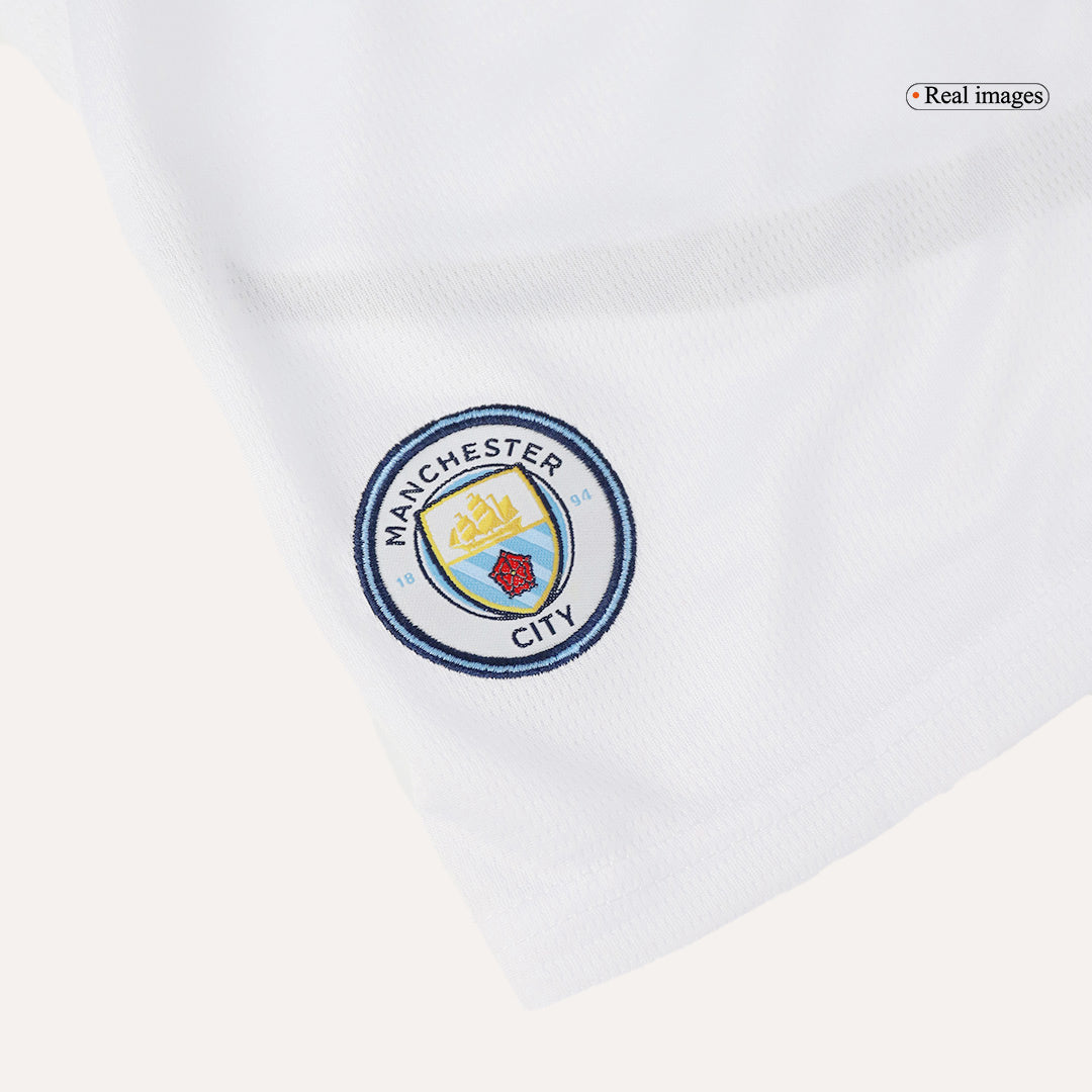 Manchester City Hemma Fotbollströja 2024/25 Fotbollssats Barn