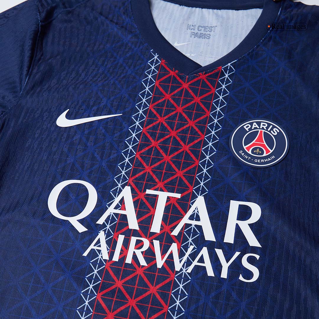 O.DEMBÉLÉ #10 PSG Tröja 2025/26 Hemma Autentisk